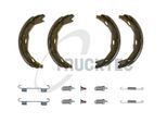 TRUCKTEC AUTOMOTIVE Bremsbackensatz, Feststellbremse 0235472 Hinterachse für Mercedes