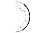 TEXTAR Bremsbackensatz, Feststellbremse 91063200 für TOYOTA CHERY