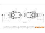DRIVE+ Antriebswelle dp2110100417 für Mercedes