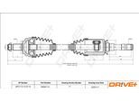 DRIVE+ Antriebswelle dp2110100114 für BMW
