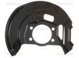 TRISCAN Spritzblech, Bremsscheibe 812514101 Vorderachse links für RENAULT
