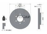 TEXTAR Bremsscheibe 92353203 320mm 28mm für MITSUBISHI