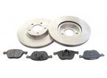 MAPCO Bremsensatz, Scheibenbremse 47517 Vorderachse belüftet 300mm 18,1mm für Ford Volvo MAZDA