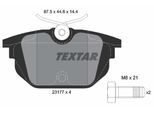 TEXTAR Bremsbelagsatz, Scheibenbremse 2317703 für ALFA ROMEO Fiat LANCIA Mercedes DAIHATSU (FAW)