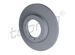 TOPRAN Bremsscheibe 304616 Hinterachse voll 284mm 16mm für Ford
