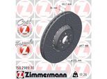 ZIMMERMANN Bremsscheibe 150298970 Vorderachse links 395mm 36mm für BMW