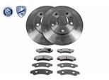 VAICO Bremsensatz, Scheibenbremse v241251 belüftet 300mm 24mm für Peugeot Citroën Fiat Citroën/Peugeot Vaughall RENAULT