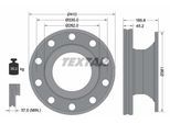 TEXTAR Bremsscheibe 93322500 410mm 45,2mm für RENAULT TRUCKS