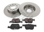 MAPCO Bremsensatz, Scheibenbremse 47629 Hinterachse voll 272mm 10mm für VAG VW Audi