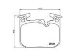 MAGNETI MARELLI Bremsbelagsatz, Scheibenbremse 363700506088 für BMW