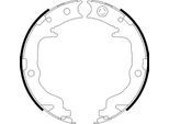 HELLA Bremsbackensatz, Feststellbremse 8da355050871 für AMC Citroën DODGE LANCIA MITSUBISHI JEEP