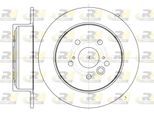 ROADHOUSE Bremsscheibe 6108900 Hinterachse voll 303mm 9mm für VW TOYOTA