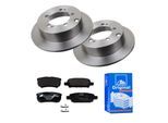 ATE Bremsensatz, Scheibenbremse 142022513 Hinterachse voll 262mm 10mm für JEEP MITSUBISHI Chrysler