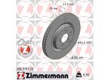ZIMMERMANN Bremsscheibe 280319720 Vorderachse belüftet 320mm 28mm für HONDA