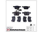 ZIMMERMANN Bremsbelagsatz, Scheibenbremse 226011652 Hinterachse für Audi