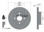 TEXTAR Bremsscheibe 92061500 235mm 18mm für MAZDA KIA Ford ASIA & OCEANIA