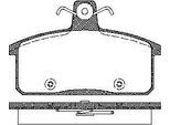 TRISCAN Bremsbelagsatz, Scheibenbremse 811069012 für Iveco Suzuki SANTANA