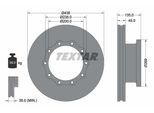 TEXTAR Bremsscheibe 93071800 438mm 45mm für MAN