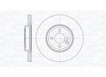 MAGNETI MARELLI Bremsscheibe 361302040759 294mm 22mm für MINI