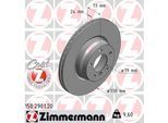 ZIMMERMANN Bremsscheibe COAT Z 150290120 Vorderachse belüftet 330mm 24mm für BMW