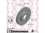 ZIMMERMANN Bremsscheibe SPORT COAT Z 290226052 Vorderachse Gelocht 305mm 28mm für JAGUAR