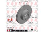ZIMMERMANN Bremsscheibe COAT Z 400361420 Vorderachse belüftet 315mm 30mm für Mercedes