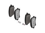 MEYLE Bremsbelagsatz, Scheibenbremse MEYLE-PD Quality 0252332617pd Hinterachse für Audi VW