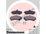 ZIMMERMANN Bremsbelagsatz, Scheibenbremse 219201551 Vorderachse für Volvo MITSUBISHI