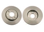 TRW Bremsscheibe df4291 belüftet 276mm 26mm für HYUNDAI