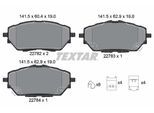 TEXTAR Bremsbelagsatz, Scheibenbremse 2278201 für TOYOTA