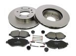 MAPCO Bremsensatz, Scheibenbremse 47913 Vorderachse belüftet 300mm 20,7mm für Mercedes VAG Chrysler
