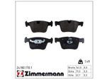 ZIMMERMANN Bremsbelagsatz, Scheibenbremse 241801701 Hinterachse für Mercedes