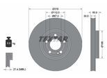 TEXTAR Bremsscheibe PRO+ 92316705 318mm 30mm für Mercedes