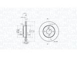 MAGNETI MARELLI Bremsscheibe 360406195201 Geschlitzt 231mm 20mm für Suzuki