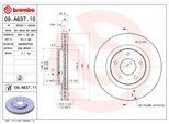 BREMBO Bremsscheibe 09a63710 294mm 26mm für JEEP LANCIA