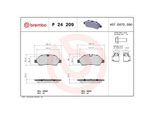 MAGNETI MARELLI Bremsbelagsatz, Scheibenbremse 363700424209 für Ford (CHANGAN)