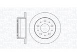 MAGNETI MARELLI Bremsscheibe 361302040135 280mm 16mm für Fiat Peugeot Citroën