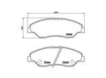 MAGNETI MARELLI Bremsbelagsatz, Scheibenbremse 363700430015 für KIA
