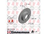 ZIMMERMANN Bremsscheibe COAT Z 100123220 Hinterachse voll 245mm 10mm für VAG