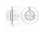 DELPHI Bremsscheibe bg4184 294mm 22mm für MINI