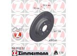ZIMMERMANN Bremsscheibe SPORT COAT Z 150293252 Hinterachse Gelocht 300mm 20mm für ZINORO BMW