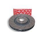 FEBI BILSTEIN Bremsscheibe 44085 Vorderachse Gelocht 360mm für Mercedes