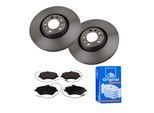 ATE Bremsensatz, Scheibenbremse 142022813 Vorderachse belüftet 330mm 30mm für Peugeot Citroën