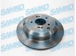 SAMKO Bremsscheibe h2034v belüftet 324mm 18mm für HYUNDAI