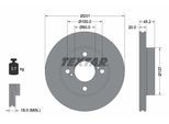 TEXTAR Bremsscheibe 92309403 231mm 20mm für Suzuki