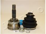 JAPKO Gelenksatz, Antriebswelle 62551 radseitig für MITSUBISHI