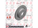 ZIMMERMANN Bremsscheibe COAT Z 150343720 Hinterachse belüftet 300mm 20mm für BMW (BRILLIANCE)