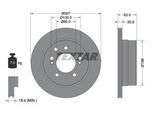 TEXTAR Bremsscheibe 92341003 307mm 20mm für SSANGYONG