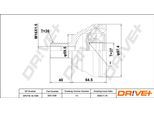 DRIVE+ Gelenksatz, Antriebswelle dp2110101538 für SEAT Audi VAG VW