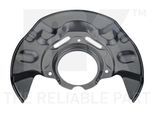 NK Spritzblech, Bremsscheibe 234513 Vorderachse links für TOYOTA